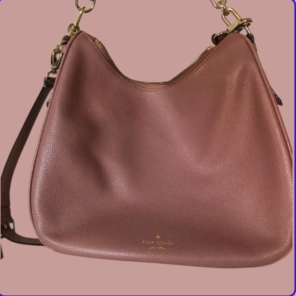 Kate Spade Brown Leather Shoulder Bag - Picture 6 of 12